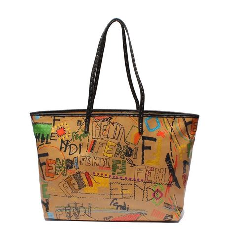 fendi graffiti tote|fendi totes for women.